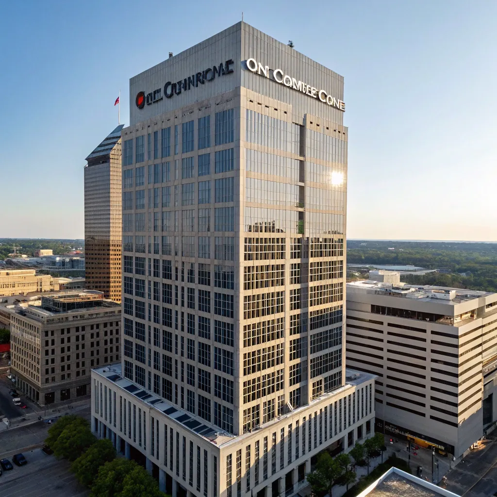 View of One Commerce Square building